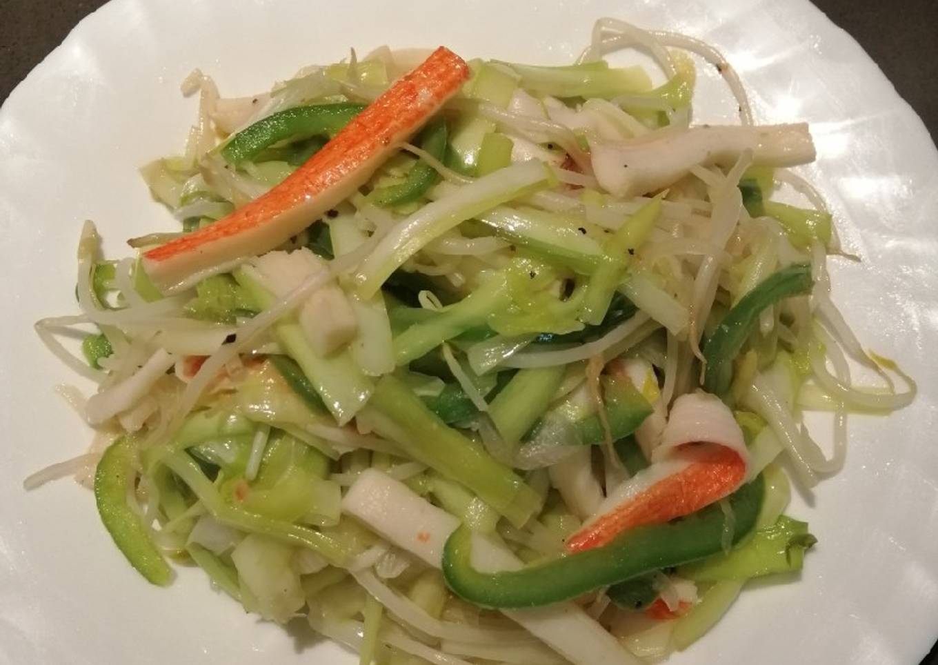Sauteed Yellow Chives