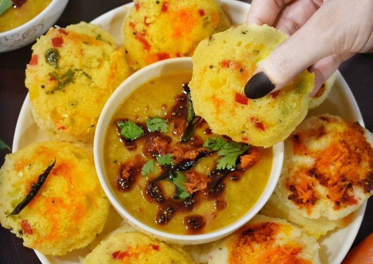 Instant Masala Oats Idli