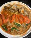 韓式海鮮嫩豆腐鍋