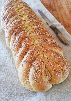 Foto di Treccia di pane all'olio a 8 capi 🌷