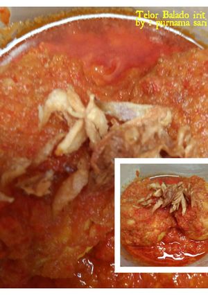 Foto resep Telur Balado Irit Bumbu