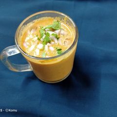 Sattu Carrot smoothie A picture of Sattu Carrot smoothie.
