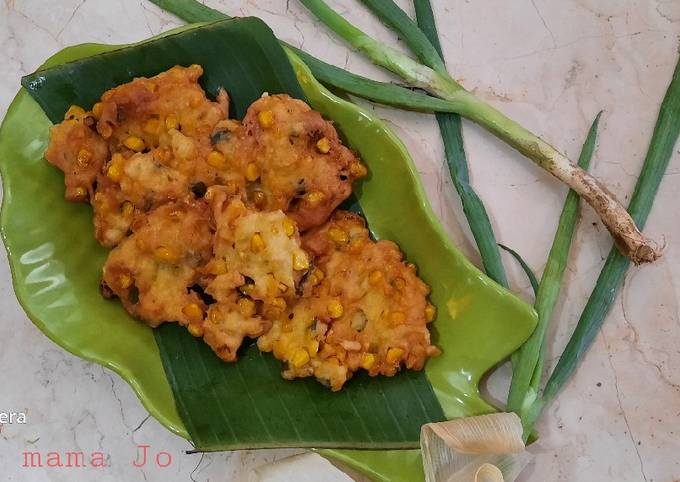 Standar Cara termudah bikin Perkedel Jagung Manado (Milu)  nagih banget