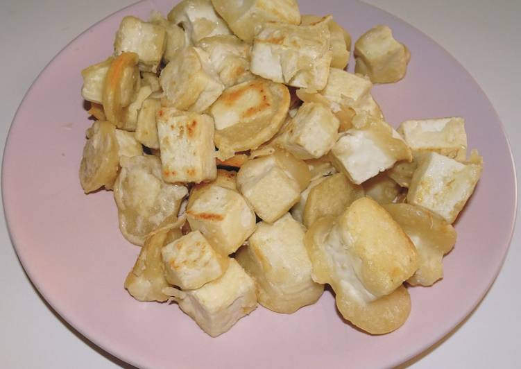 Recette: Tofu croustillant (vegan)