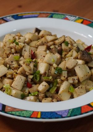 椒鹽香煎杏鮑菇 的食譜成品照片