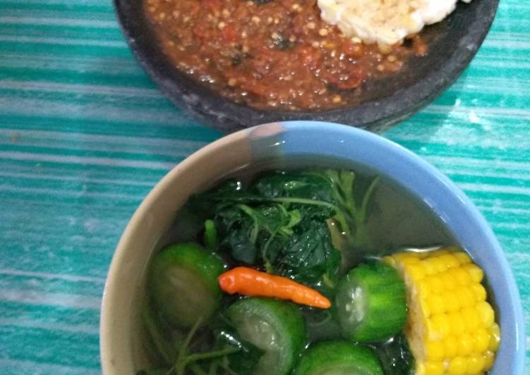 Cara Musim Gugur EnakBening bayam jagung oyong