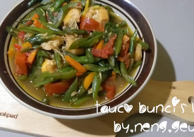 Resep Tauco buncis wortel yang Bisa Manjain Lidah