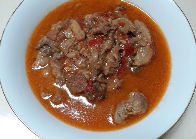 Sambel tumpang koyor