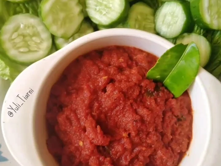 Langkah Mudah untuk Membikin Resep Sambal terasi goreng yang Menggugah Selera Anti Ribet, Lezat Sekali