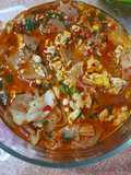 Oseng mercon baso telor