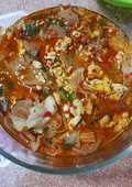 Oseng mercon baso telor