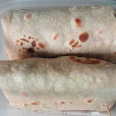 A picture of BM#21 – Day 3 - Masala Baby Corn Wrap.