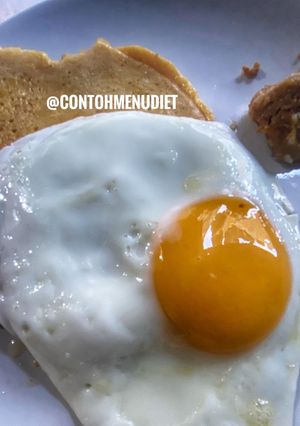 Foto resep Garbanzo salty breakfast omelette
