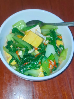 Foto resep Tumis Tahu Pakcoy Pedas
