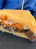 Tramezzino di Polenta con Porcini, Zucca e Besciamella