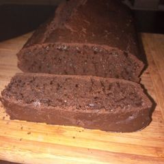 A picture of Moist chocolate loaf.