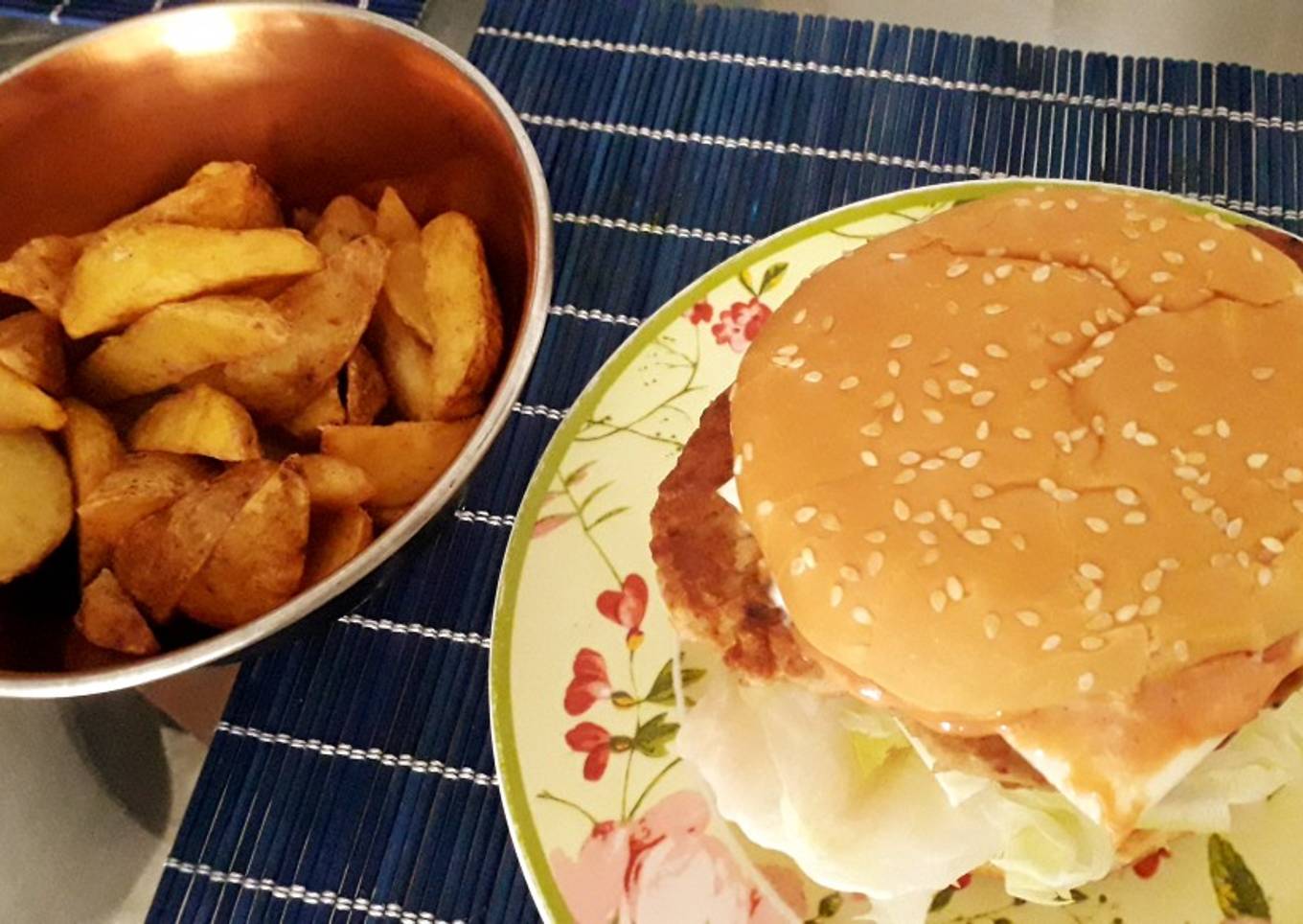 Hamburguesa con aires de méxico y 🇲🇽🍔