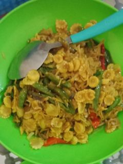 Foto resep Putren (jagung muda) tumis teri