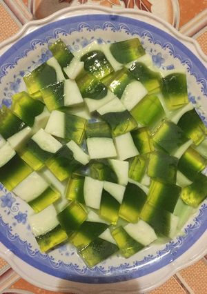 Hình của món Ngẫu hứng thạch rau câu.