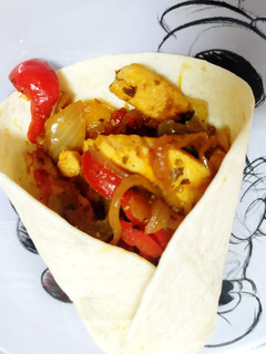 Una foto de Fajitas de pollo