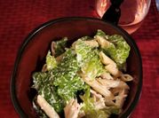 A picture of caesar pasta