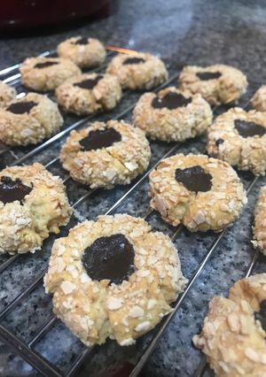 Foto resep Choco Thumbprint cookies