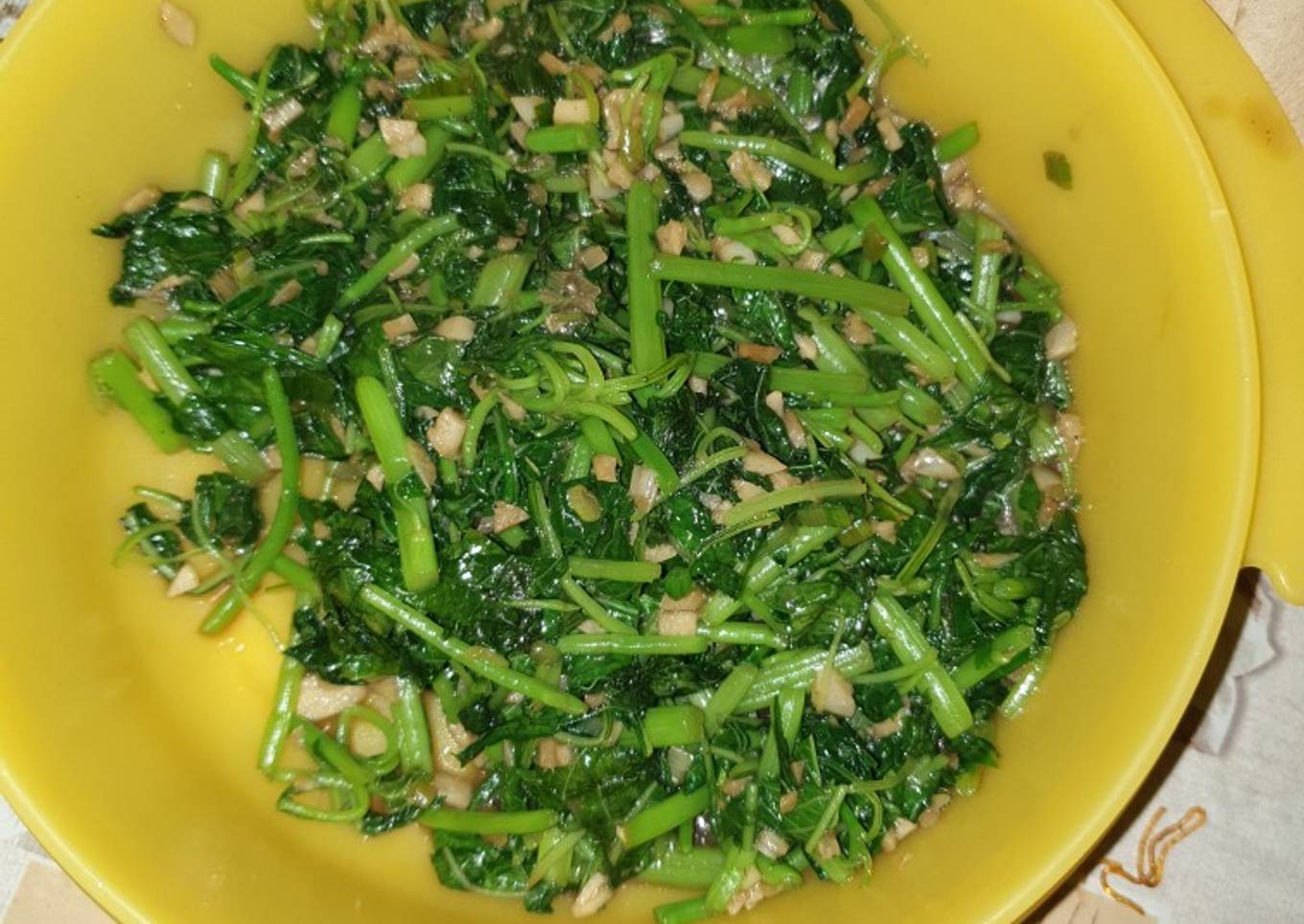 Korean spinach scheme
