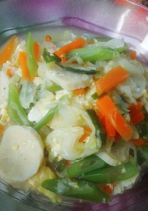 Foto resep Orak arik baso ikan