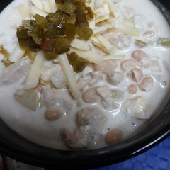 A picture of Cheesy White Chili Batch 3.