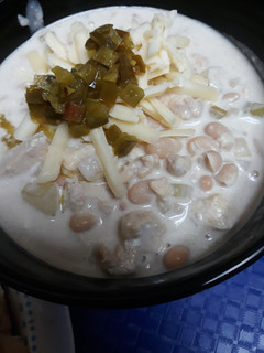 A picture of Cheesy White Chili Batch 3.