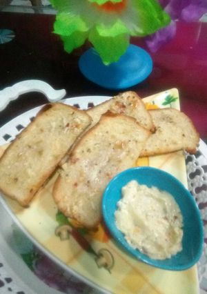 A picture of Garlic bread.