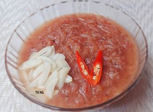 Hình của món Mắm RUỐC chua (Món ngon ngày Tết).