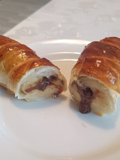 Sült banán nutellával recept fotója