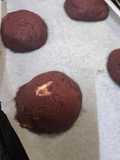 Red velvet cookies