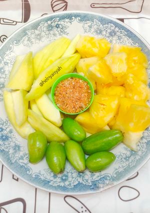 Foto resep Rujak Buah Uyah Acan Kalimantan