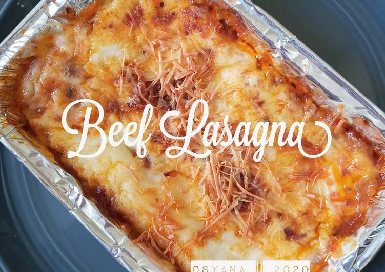 Resep Beef Lasagna Anti Gagal
