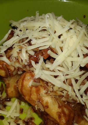 Foto resep Piscoke (pisang cokelat keju)