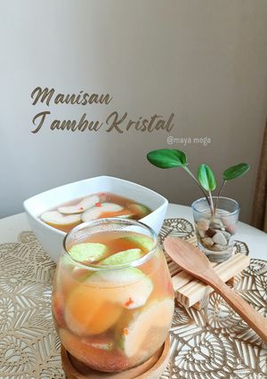 Foto resep MANISAN JAMBU KRISTAL....SEGEERRRRR