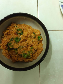 A picture of Chicken curry.