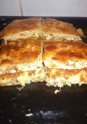 Foto resep Martabak telor teri sayuran