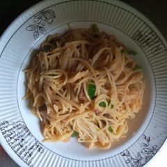 A picture of Sphagetti.