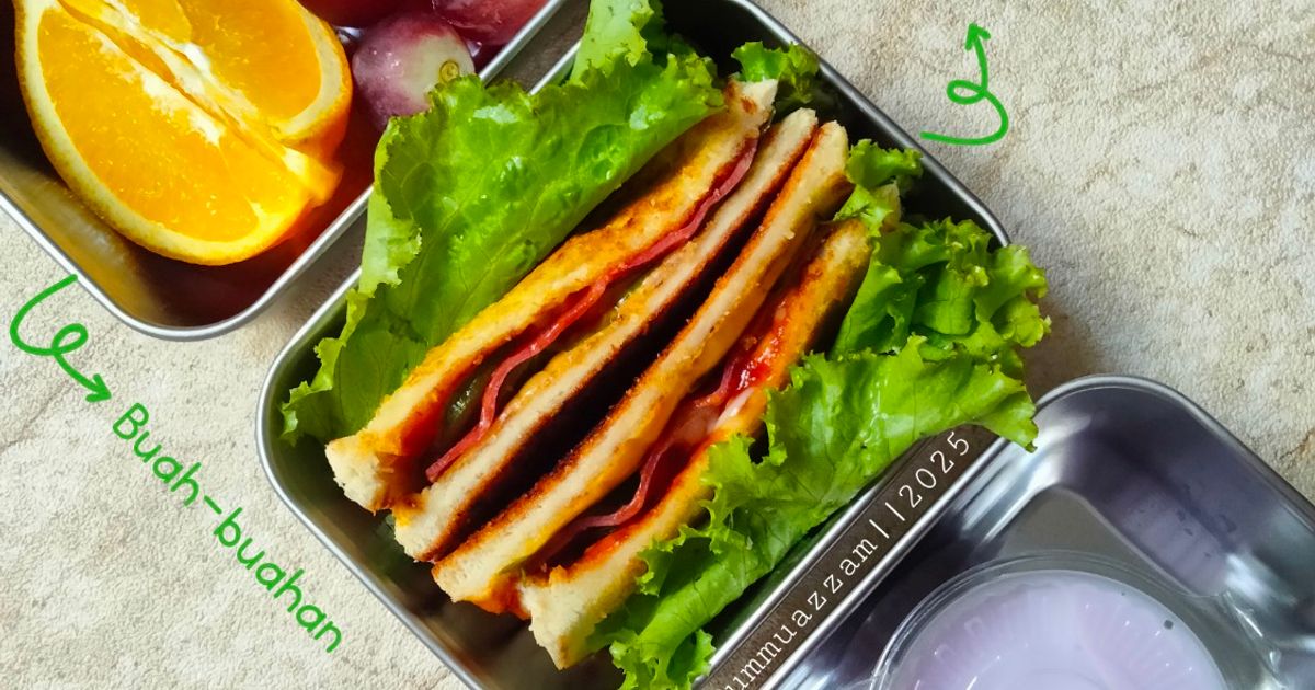 Roti Sandwich Bekal Sekolah