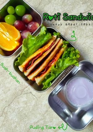 Foto resep Roti Sandwich Bekal Sekolah