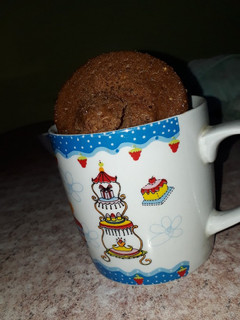 Una foto de Bizcochuelo en taza