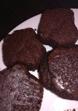 Tojás nélküli extra csokis muffin 😍 recept fotója