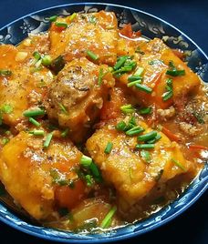 đậu nhồi thịt cà chua