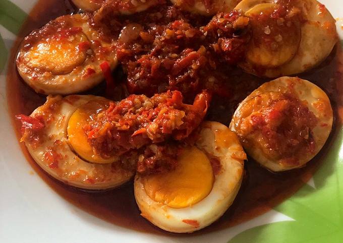 Ini dia! Bagaimana cara bikin Telor balado simple yang sesuai selera