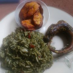 A picture of Green Rice.