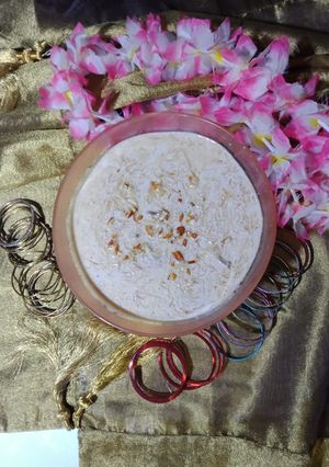 A picture of Eid special sheer khurma.