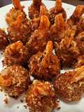 Crispy Shrimp Balls with Sauce